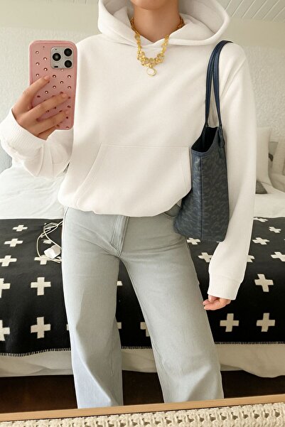 BENROMA 3-Ply Combed Cotton Unisex Hooded Sweatshirt