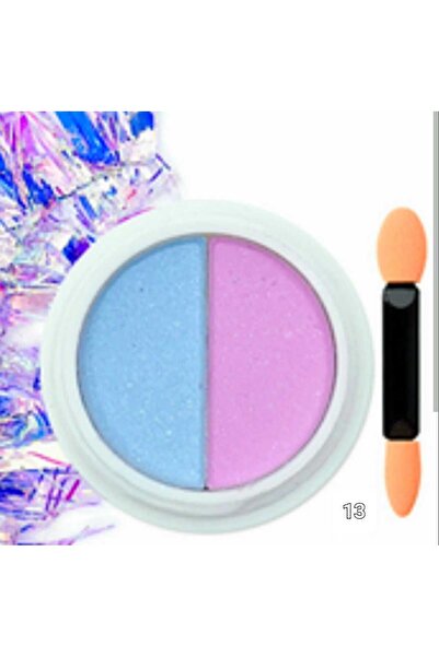 Aka 2 li ombre krom toz süsleme