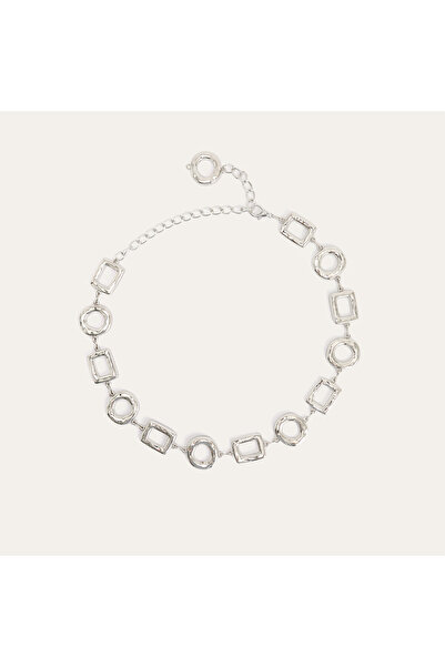 Mudo Geometric Metal Belt