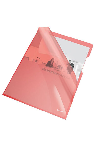 Esselte A4 standard protective folder 105 small red 25 pieces/set