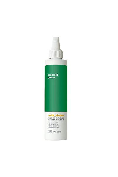Milkshake Milk Shake, Direct Colour, Ammonia-Free, Hair Colour Conditioner, Emerald Green, 200 ml
