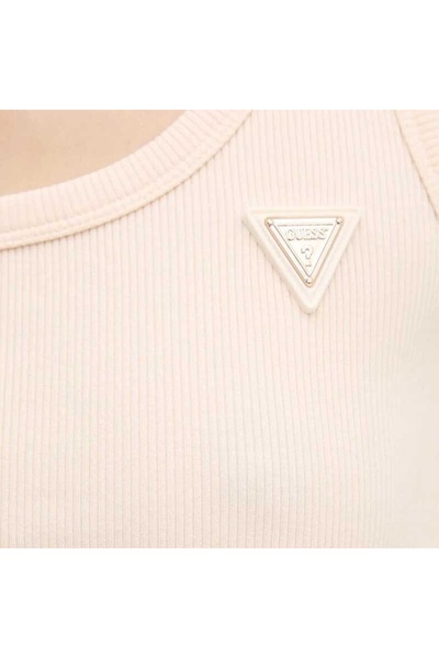 Guess Colette Rib Crop Tan