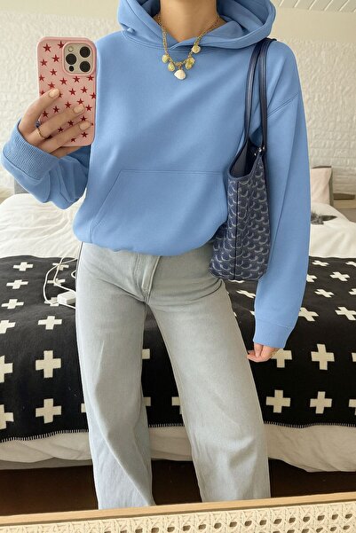 BENROMA 3-Ply Combed Cotton Unisex Hooded Sweatshirt