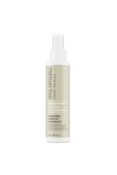 Paul Mitchell Clean Beauty Everyday, Vegan, Tratament cremă fără clătire pentru păr, Pentru hidratare, 150 ml