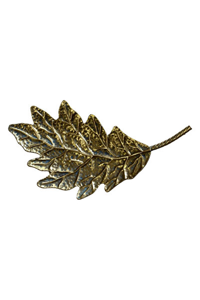 PANALI METAL YAPRAK DEKOR ORTA 60 x 35 cm