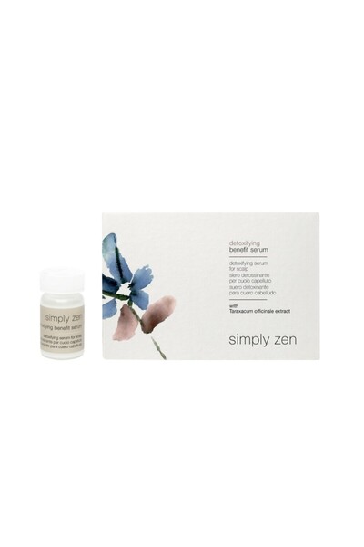 Simply Zen Set, Simply Zen, Detoxifying, Leave In Scalp Treatment Serum, For Detoxing, 12 pcs, 5 ml