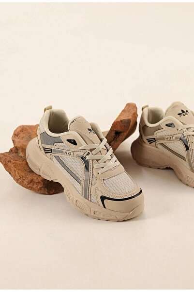 İNFİNİTE Siyah Kadın Sneaker Günlük Ayakkabı