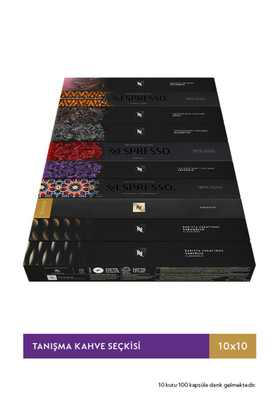 Nespresso Tanışma Kahve Seçkisi 100 Kapsül