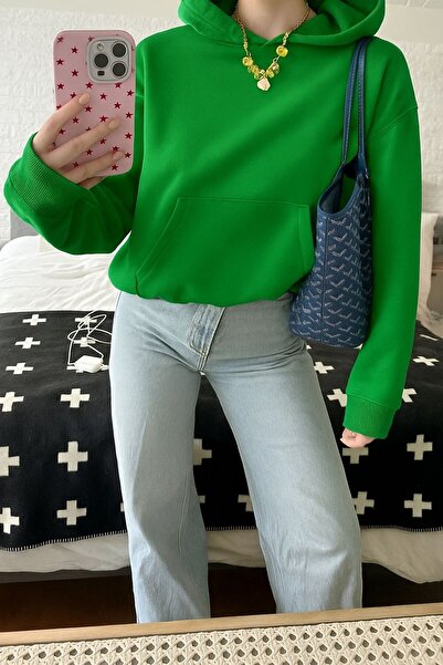 BENROMA 3-Ply Combed Cotton Unisex Hooded Sweatshirt