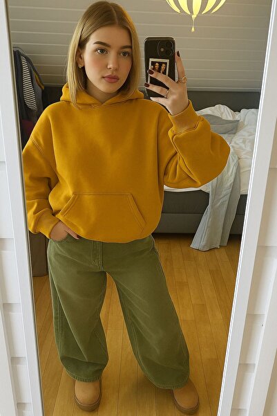 E-ROMA Hanorac unisex cu glugă