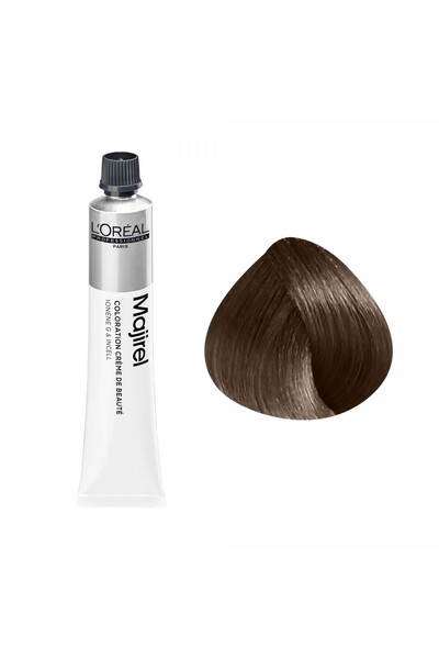 L'oreal Professionnel Majirel, Vopsea de păr permanentă, 7.1 Blond Cenușiu, 5...