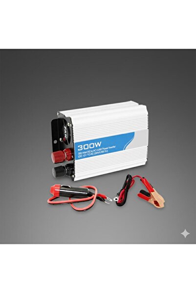 Space 300W 12V-220V USB'li İnverter Güç Dönüştürücü