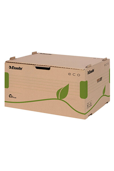 Esselte Cutie de dosar din carton reciclat, cu deschidere frontală, 439 x 259 x 340 mm, kraft