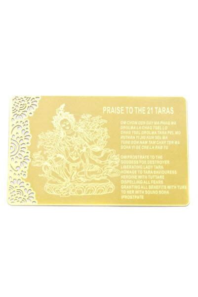 Feng Shui Card de protectie cu cele 21 de tara