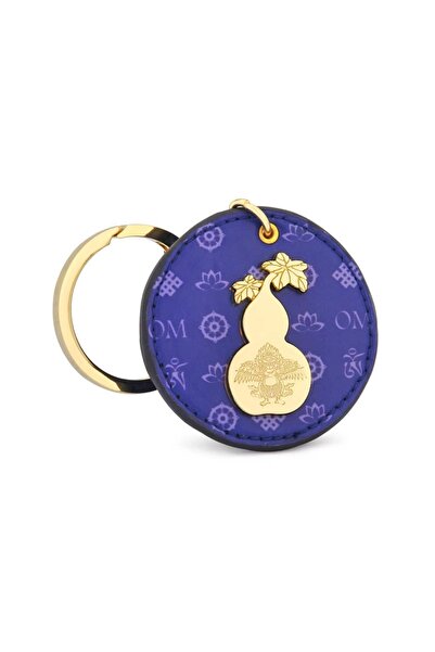 Feng Shui Amuleta pentru sanatate cu Wu Lou (ulu) si Pasarea Garuda aurie, cu silaba OM si mantra de sanatate