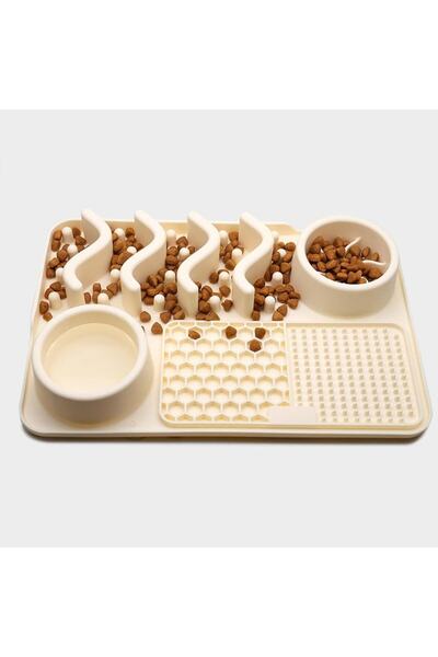 Manolex Silicone Slow Feeding Mat Non-Toxic, Non-Slip