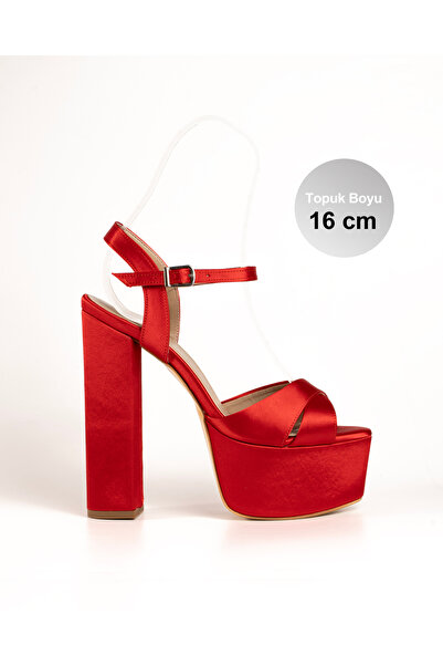 E&L Company Net 16cm Kırmızı saten. Kına için çok uygun. Muazzam işçilik.