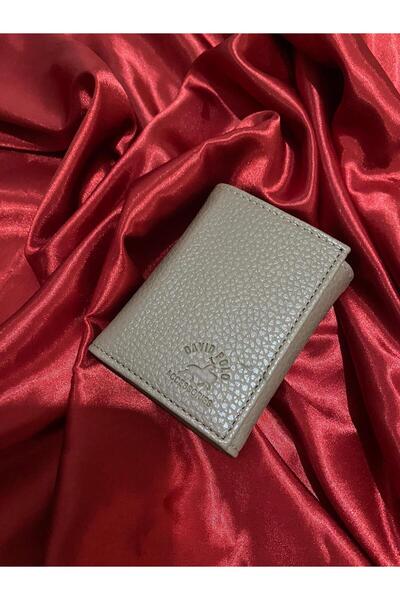 mlio Beige Minimalist Stylish Card Holder Wallet