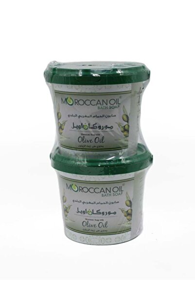 Morocanoil صابون الاستحمام ماركة ماروكان أويل بزيت الزيتون 850 مل - 2 قطعة