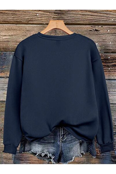 uyguntarz Το unisex σήμερα είναι το φούτερ με λαιμόκοψη με το τέλειο σχέδιο με στάμπα