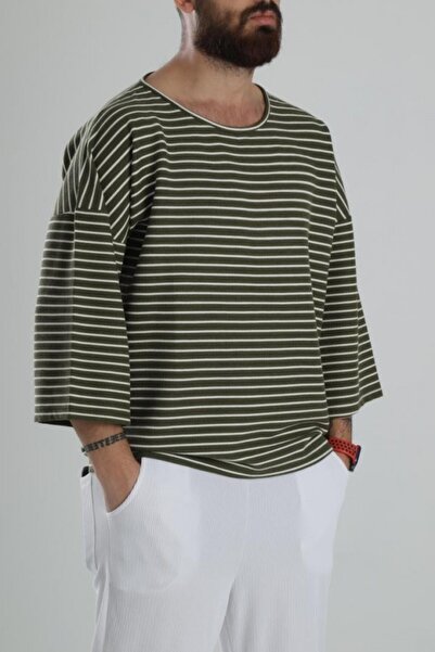 COCOPELLI Μπλουζάκι με πράσινο χρώμα Fakir Sleeve