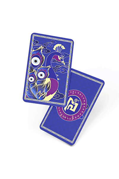 Feng Shui Card pentru protectia averii cu paun 2025