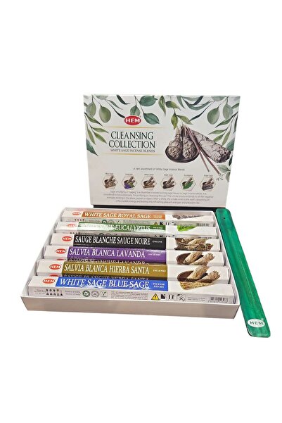 Feng Shui Set betisoare parfumate CLEANSING COLLECTION cu 6 esente