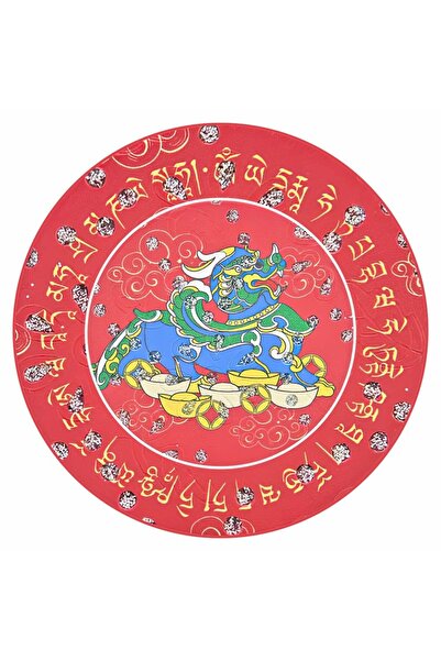 Feng Shui Abtibild sticker cu oglinda pentru avere si bogatie - mare