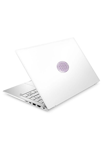 Feng Shui 3D Flower of Life Sticker, Purple Symbol of Life