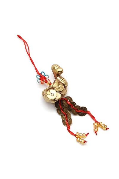 Feng Shui Canaf cu sarpe auriu si monede