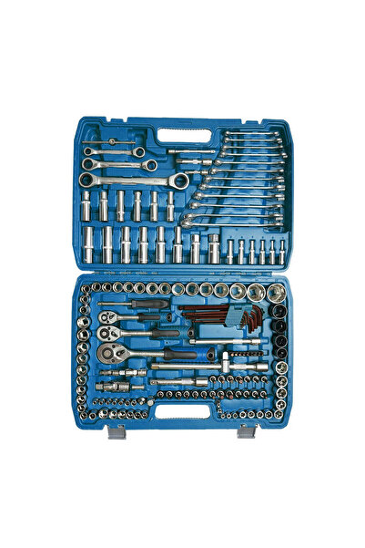 TEHNOSHOP Professional tool set 151 pieces ratchet and socket Cr-V