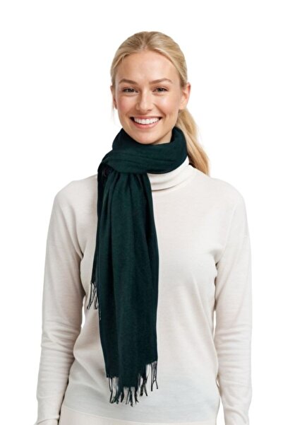 DACSHOP Ladies' uni scarf 24U, 180x70cm, petrol blue