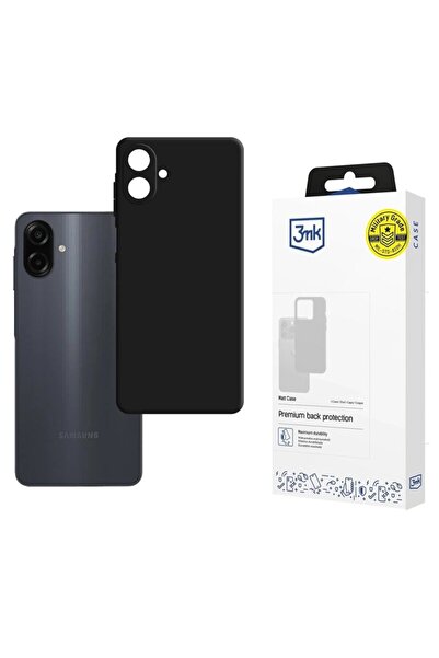 3MK Θήκη Samsung Galaxy A07 4G premium ματ, μαύρη
