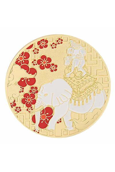 Feng Shui Abtibild sticker al Prieteniei si Popularitatii cu Elefant, Maimuta...