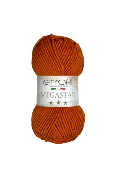 Etrofil Megastar – 25% Wool 75% Acrylic, 100 g / 110 m Thick and Soft Hand Kn...