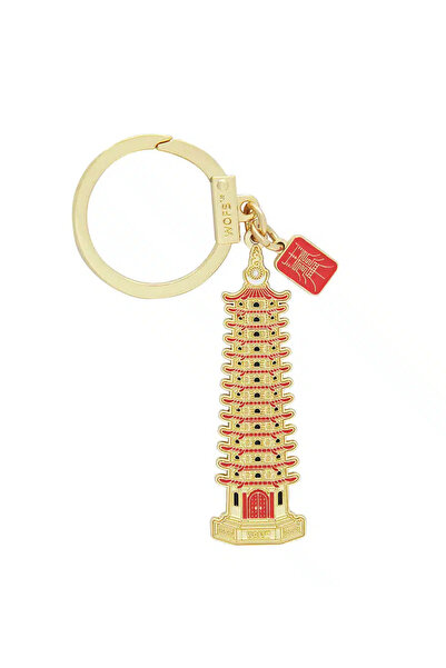 Feng Shui Amuleta cu Pagoda cu 13 nivele-Pagoda Înțelepciunii Cu Talisman Scolastic