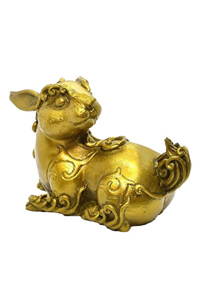 Feng Shui Iepure auriu mare