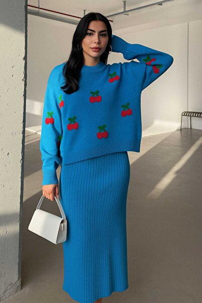 SADIEM Triko elbise sweatshirt