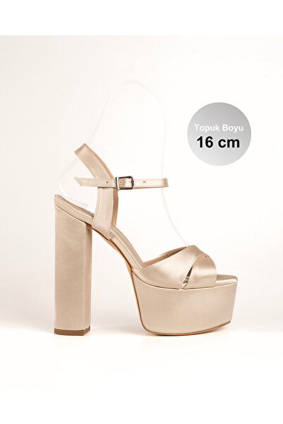 E&L Company Net 16cm Bej Saten. Koşma Garantilidir. Muazzam işçilik.