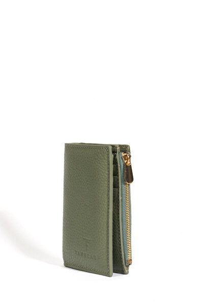 TANGCARF Genuine Leather Women's Wallet | Lira 1101 Green