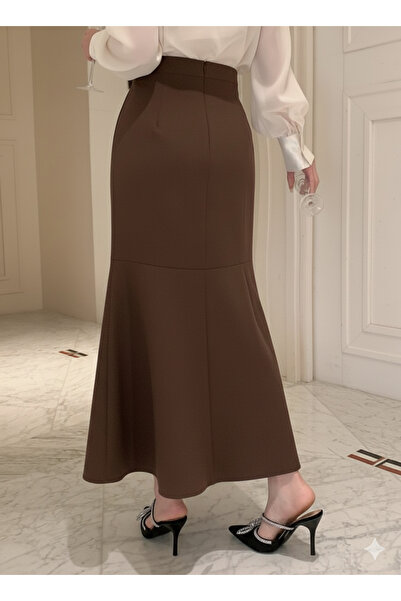 CNG MODA Plus Size Slimming Hijab Fish Skirt