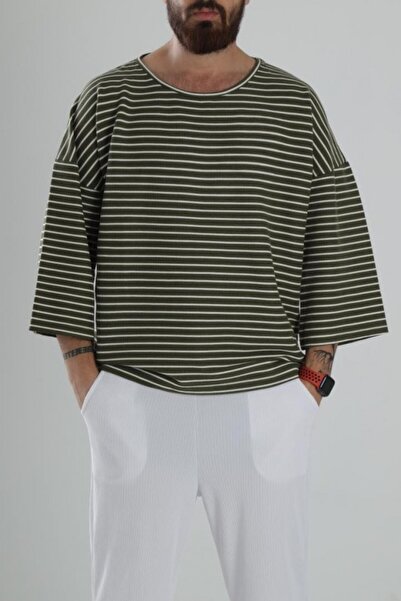 COCOPELLI Μπλουζάκι με πράσινο χρώμα Fakir Sleeve