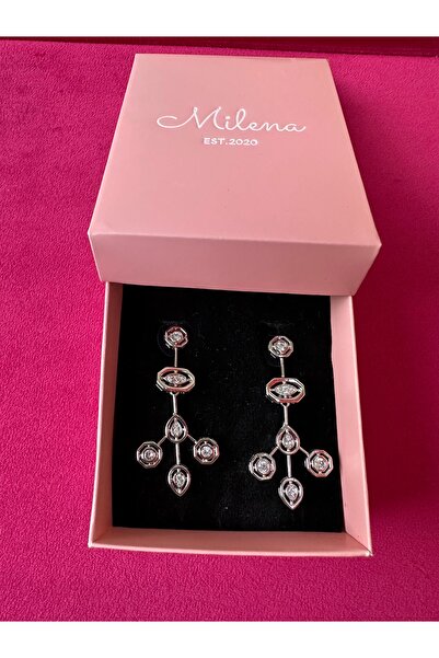 Milena Designer Store Milena Istanbul Galaxy Collection Design Earrings