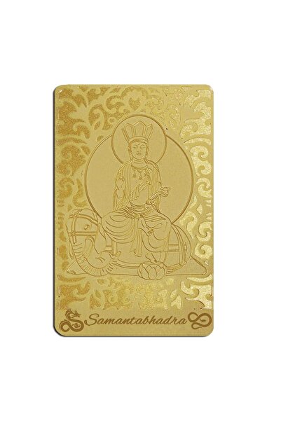 Feng Shui Card de protectie pentru zodia Dragon si zodia Sarpe SAMANTABHADRA