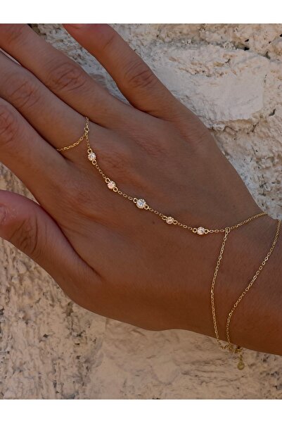 Sade Accessory Beş Taş Detaylı Şahmeran