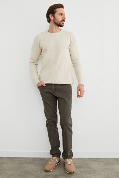 Fulla Moda Базовий велосипедний комір в'язаний светр