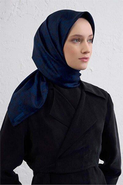 Armine Φουλάρι Sura Pure Silk 9431 - 03 Μπλε Μικτό σχέδιο