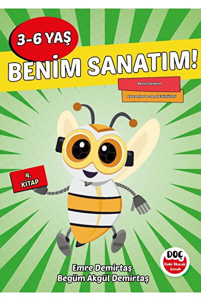 Dahi Olacak Çocuk Yayınları My Art Is 3-6 Years Old.