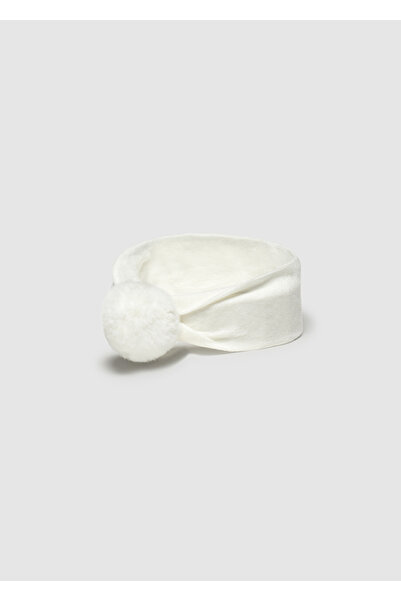 MAYORAL Baby Girl Headband Socks Set Cream 9922