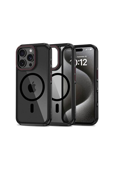 Tech-Protect Husa MagSafe pentru Apple iPhone 16 Pro Maghybrid Neagra